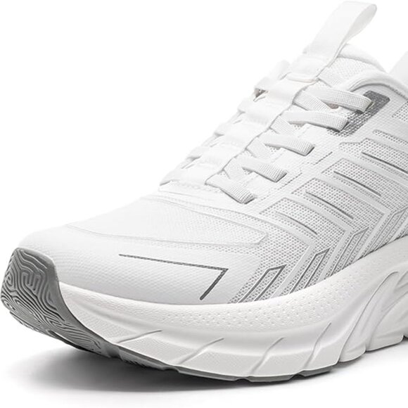 NWT BRAND NEW ALLSWIFT Women's Slip On Walking Shoes - White, US 9 - Picture 1 of 14